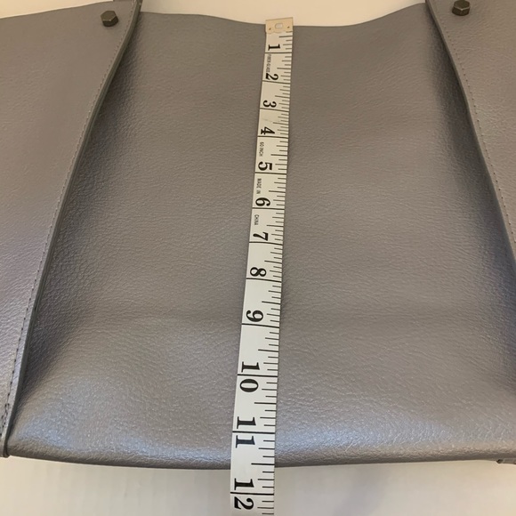 Neiman Marcus Metallic Silver Tote - Picture 8 of 10